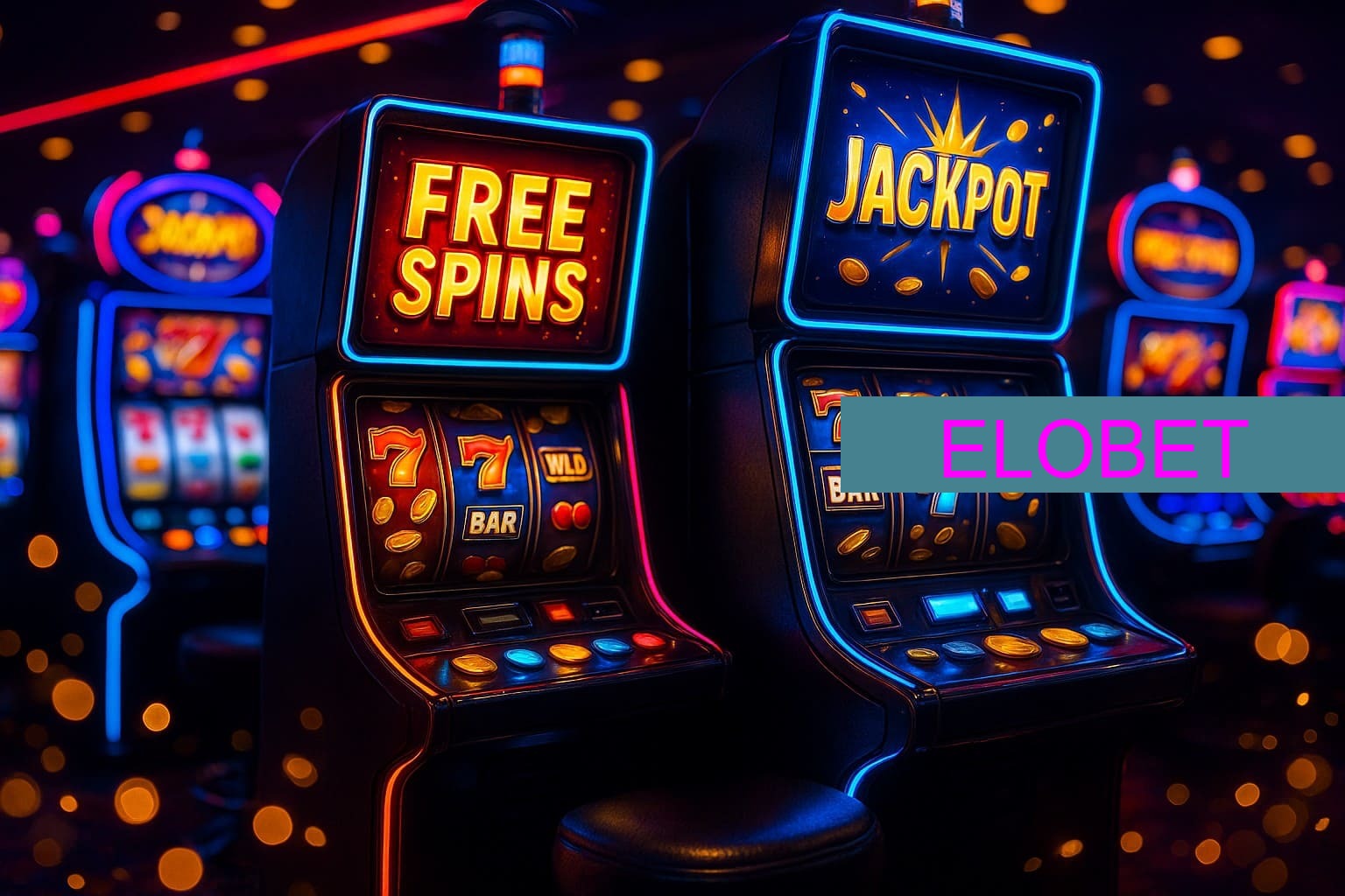 Diversos jogos de caça-níqueis